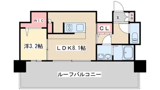 ファーストフィオーレ塚本リベルテ【6階】の間取り