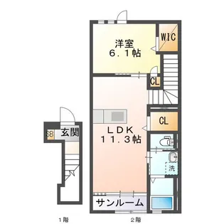 grand home【2階】の間取り