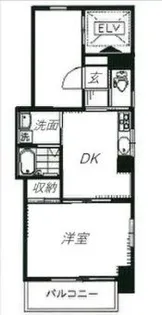 シュロス駒込【5階】の間取り