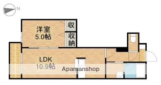 オリンピア【1階】の間取り