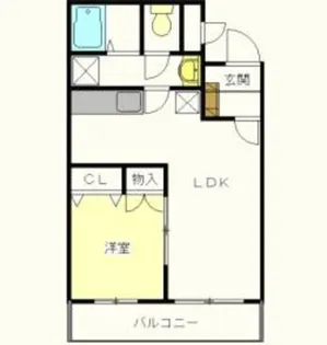 フォレストブリーズ【3階】の間取り