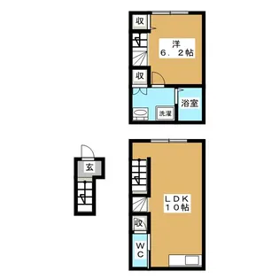 プライムガーデン桜新町の間取り
