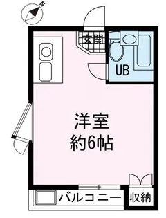 レスパーニャよしのB【2階】の間取り