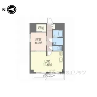CORTUESHO【4階】の間取り