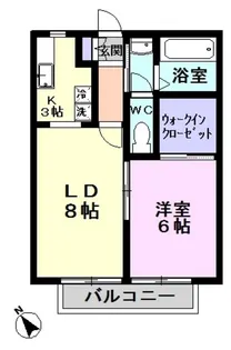 グランシード A棟【1階】の間取り