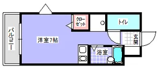 TA・KEビルちくし野 405号【4階】の間取り