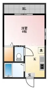 アバンセこおろぎ【4階】の間取り