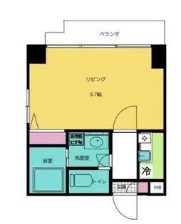 レジデンス八王子上野町【4階】の間取り