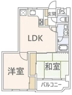ラレーブ光が丘公園【2階】の間取り