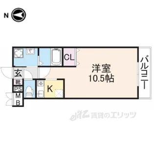 ラピス【3階】の間取り