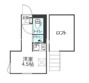 トレカーサ下赤塚【2階】の間取り
