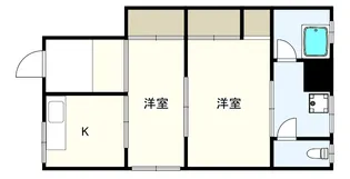 ワイズアパートメント和泉I【1階】の間取り