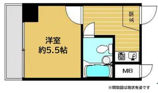 ネオアージュ神戸元町【7階】の間取り