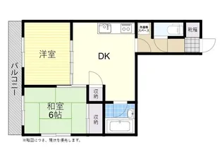 サンシティ吉成【11階】の間取り