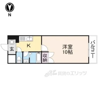 グランドビル竹ノ花【5階】の間取り