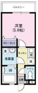 プランドール清瀬【1階】の間取り