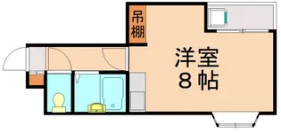 SYM.BLDII【1階】の間取り