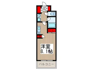 パラドール【3階】の間取り