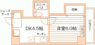 グレイス岡山【3階】の間取り