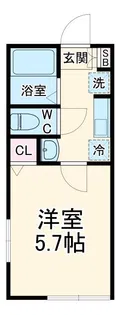 西谷新築AP【1階】の間取り