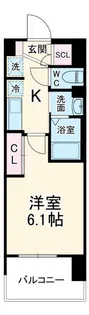 LUXENA新大阪(旧:Luxe新大阪西)【9階】の間取り