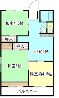 シティハイムフローレンスIII【2階】の間取り