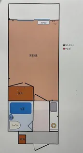 ロータリーマンション高瀬【3階】の間取り