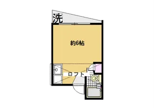 マスダハイツ【2階】の間取り