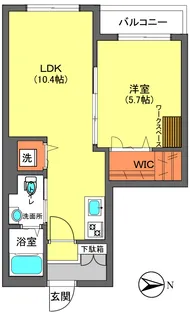 アルボリート【3階】の間取り