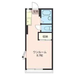 カトレアB【2階】の間取り