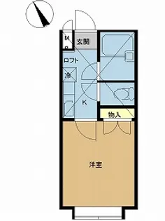 リヴェールユウナミ【1階】の間取り