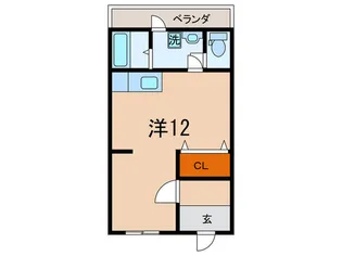 セピアコ-ト【2階】の間取り