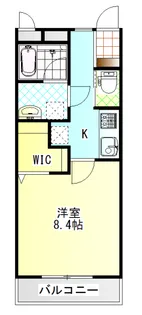 パレット39 B棟【1階】の間取り
