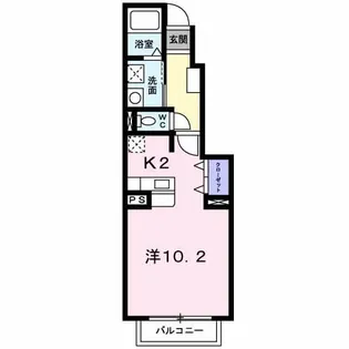 サリチェ【1階】の間取り