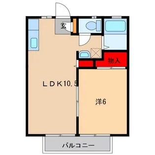 マイステージ5番館【1階】の間取り