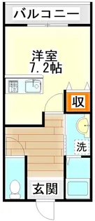 ライフステージ新町E棟【2階】の間取り