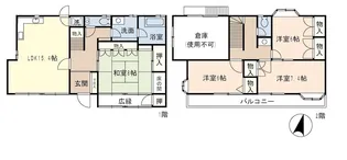 アーバンハイツ【1階】の間取り