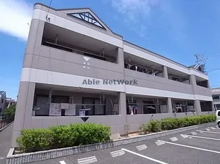 ミノルガーデンパレスA・B【2階】の外観