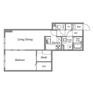 オーパスホームズ白山【9階】の間取り