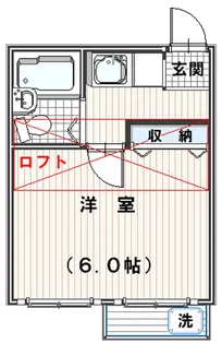 ロゼ狭山【2階】の間取り
