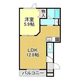 BELLA CASAIII【2階】の間取り