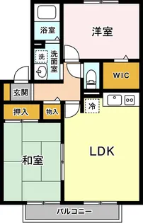 ファミールU【2階】の間取り