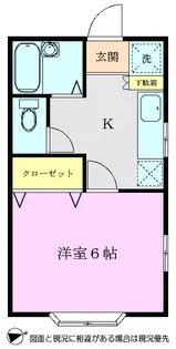 リヴ ウチダ【1階】の間取り