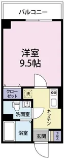 IT026弐番館【5階】の間取り