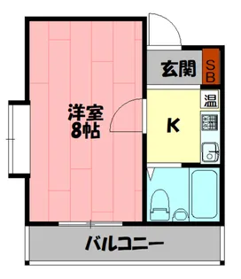 ラ・フォーレ千林【5階】の間取り