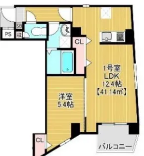 東京都台東区清川2【マンション】の間取り