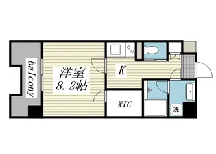 ヴィアーレ広瀬【3階】の間取り