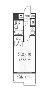ジョイフル阿佐ヶ谷II【3階】の間取り