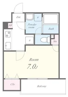 湊町ウッドヴィレッジ【2階】の間取り