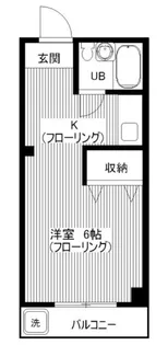 東京都中野区中野5【マンション】の間取り